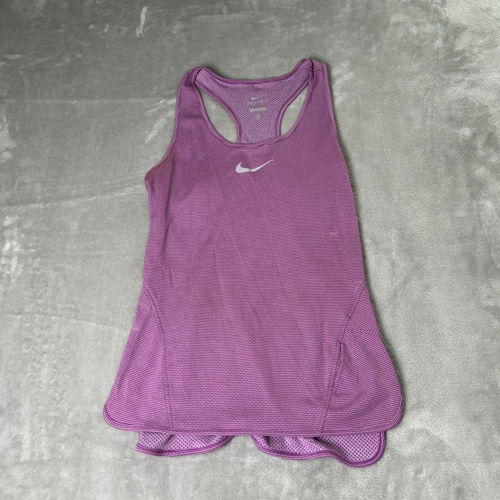 Nike Tank Top Women XS Purplel Dri Fit  Lightweight Athletic